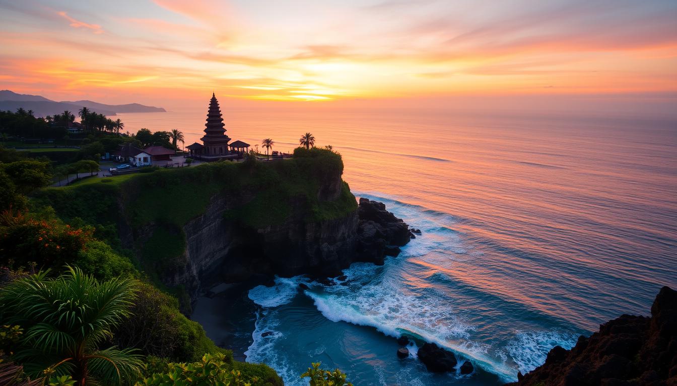 jalan menuju tanah lot