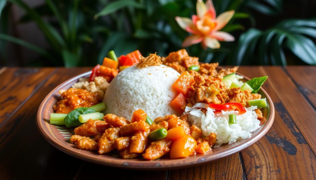 nasi tempong indra bali