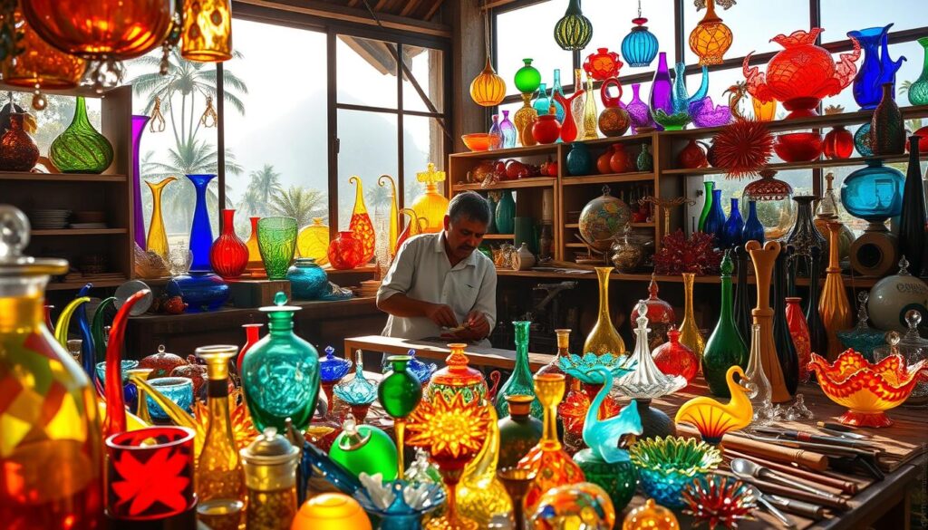 Sari Timbul Glass Factory Bali